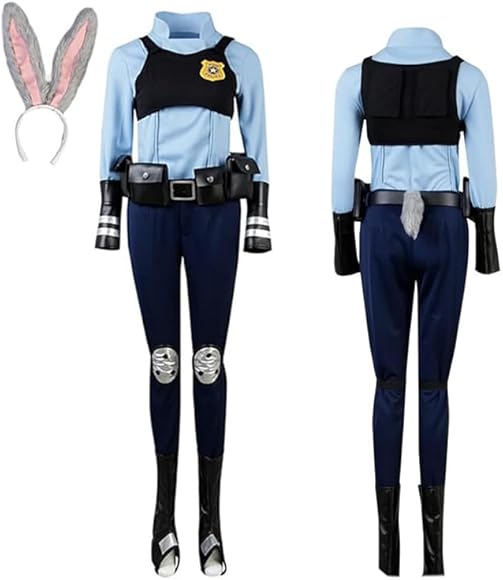 ズートピア ジュディ コスプレセット コスプレ 衣装 ロングドレス 新作ズートピア ジュディ・ニック